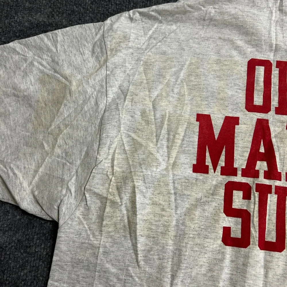 Champion T-Shirt Mens XXL Gray Property Of Bradley Basketball Vintage - Picture 14 of 15